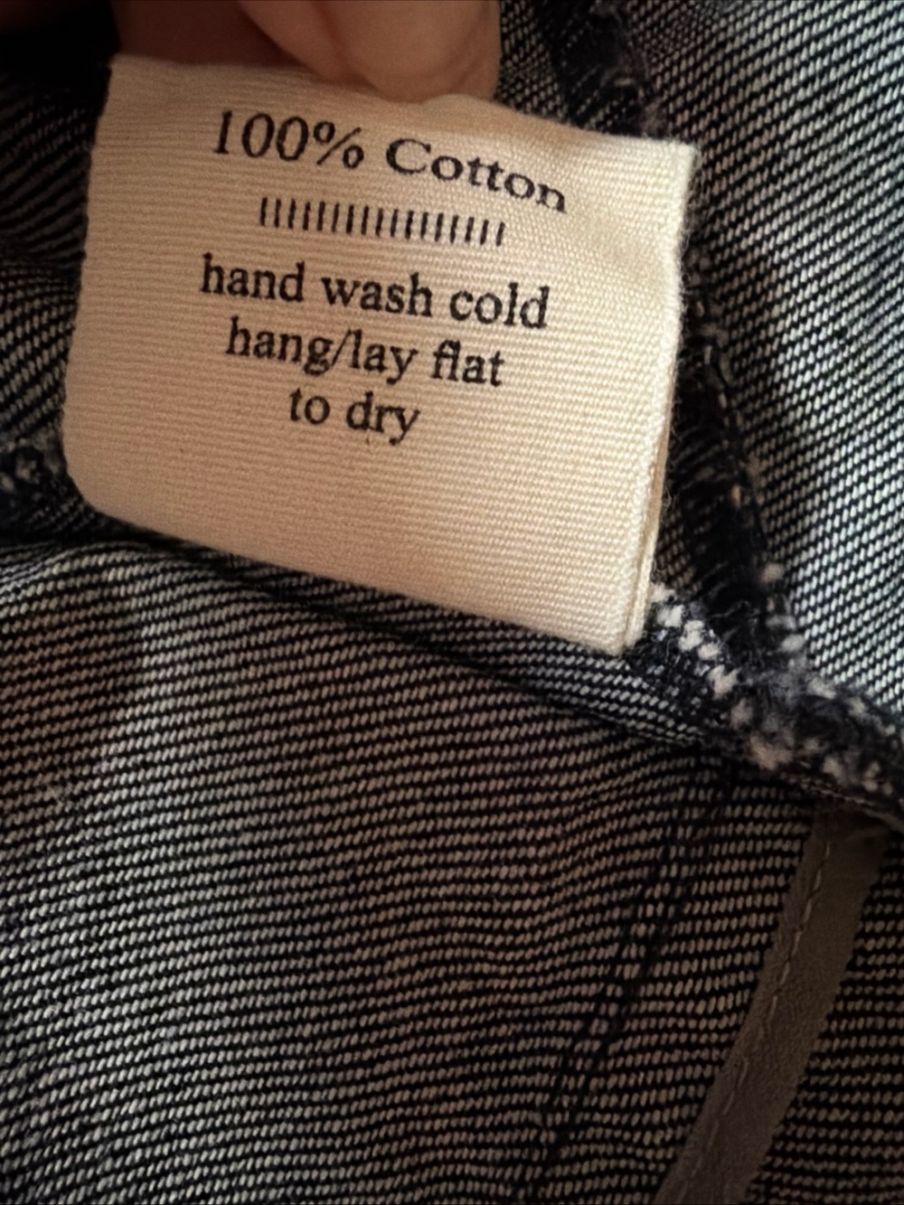 Dark Blue Denim Sleeveless Vest - Picture 8 of 11